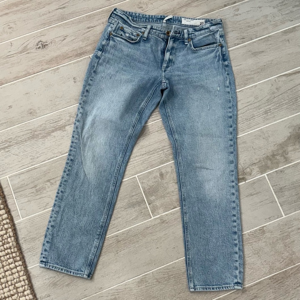Rag & Bone low rise slim boyfriend jeans